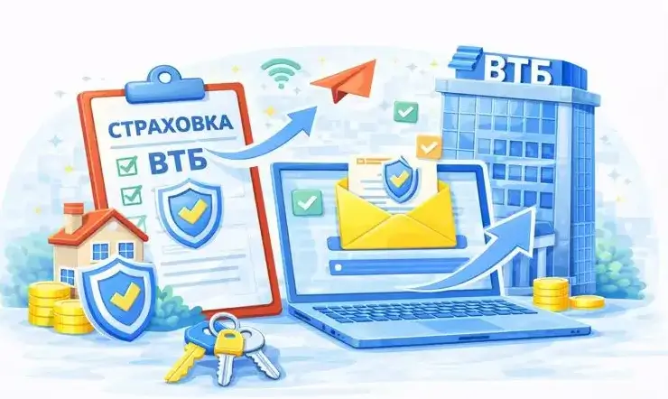 Оформление ипотечного страхования для банка ВТБ онлайн